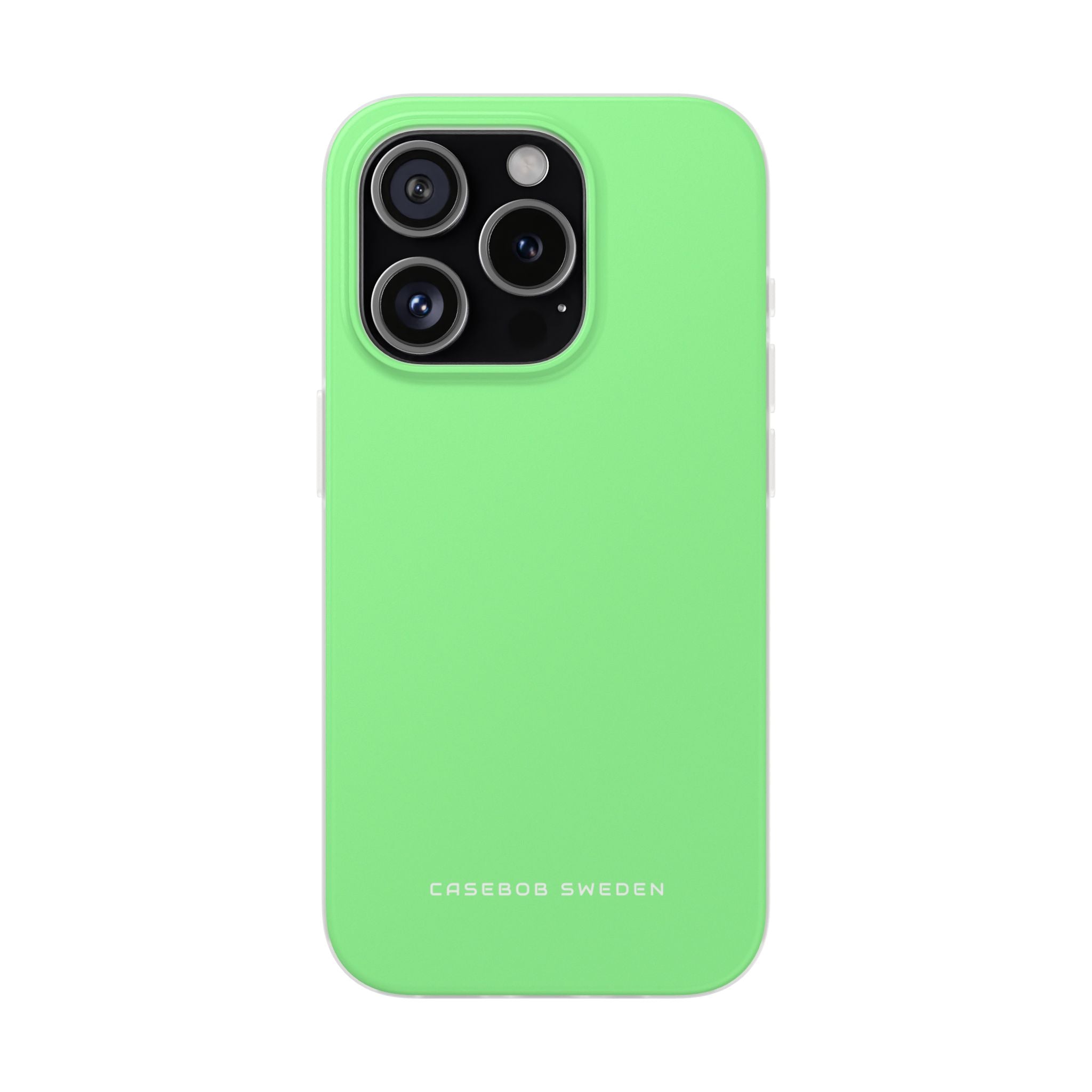 Pale Green iPhone 15 - Flexi Phone Case