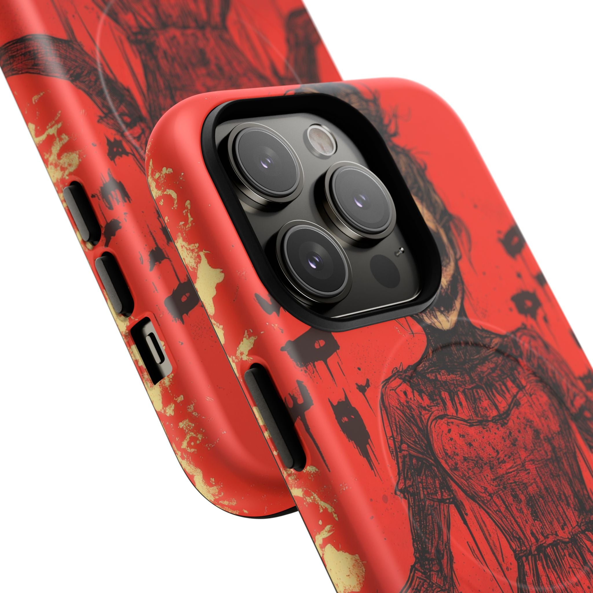 Haunting Scarlet Descent iPhone 14 | Tough+ Phone Case