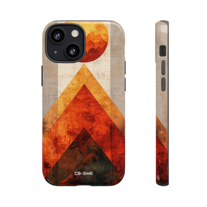 Sun Embraces Mountains - iPhone Case