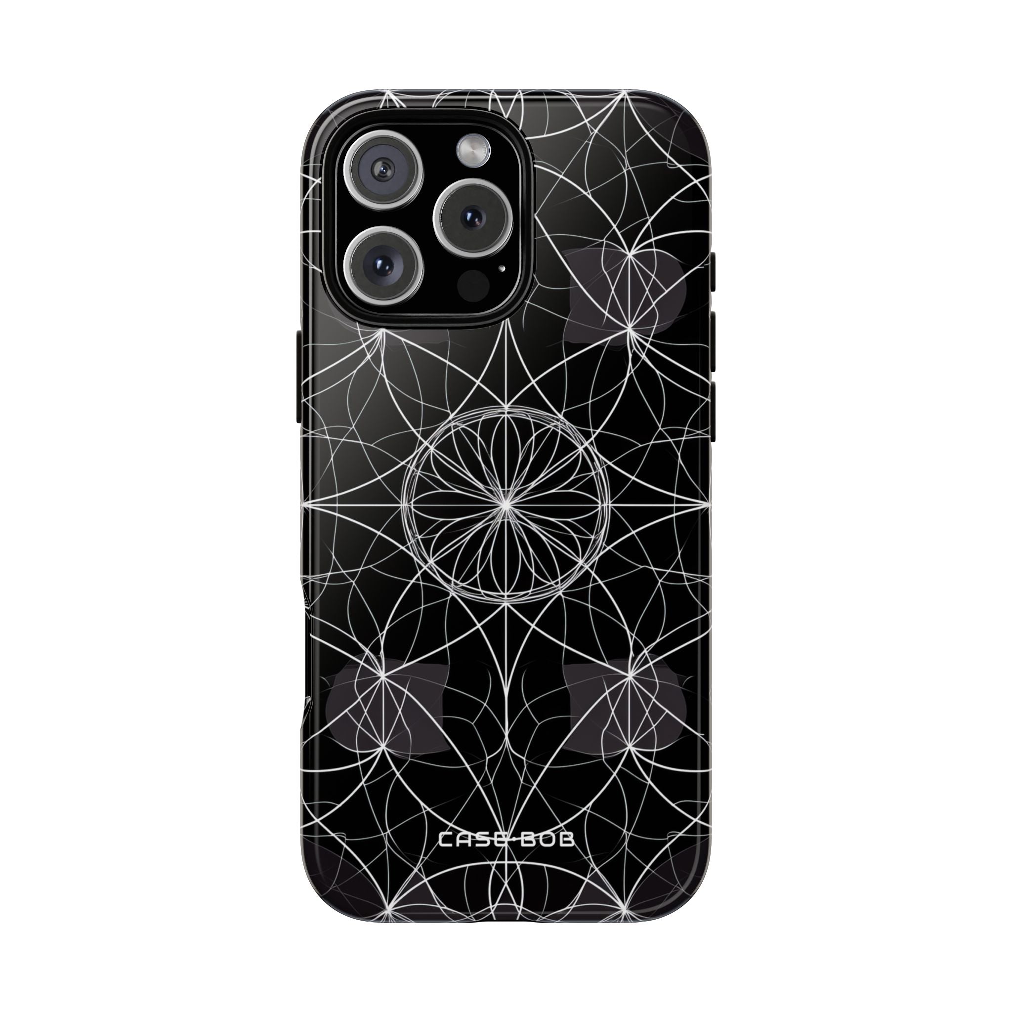 Radiant Petal Orbit iPhone 16 Pro Max Case - Tough