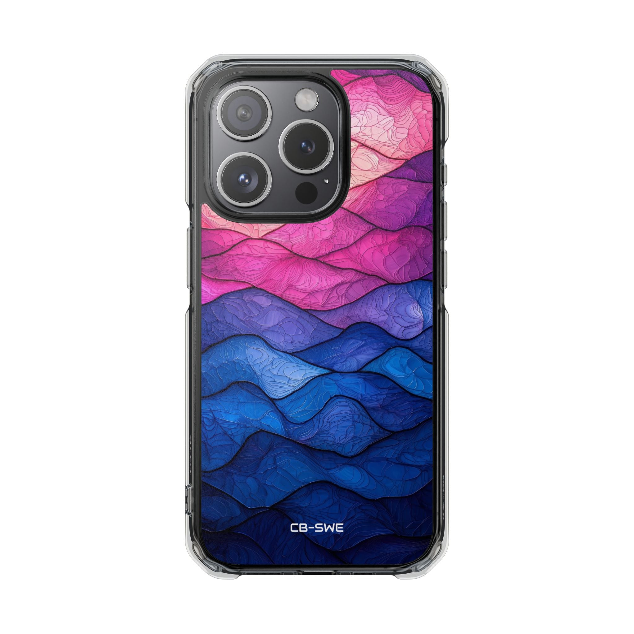 Waves Embrace Light iPhone Case - Impact