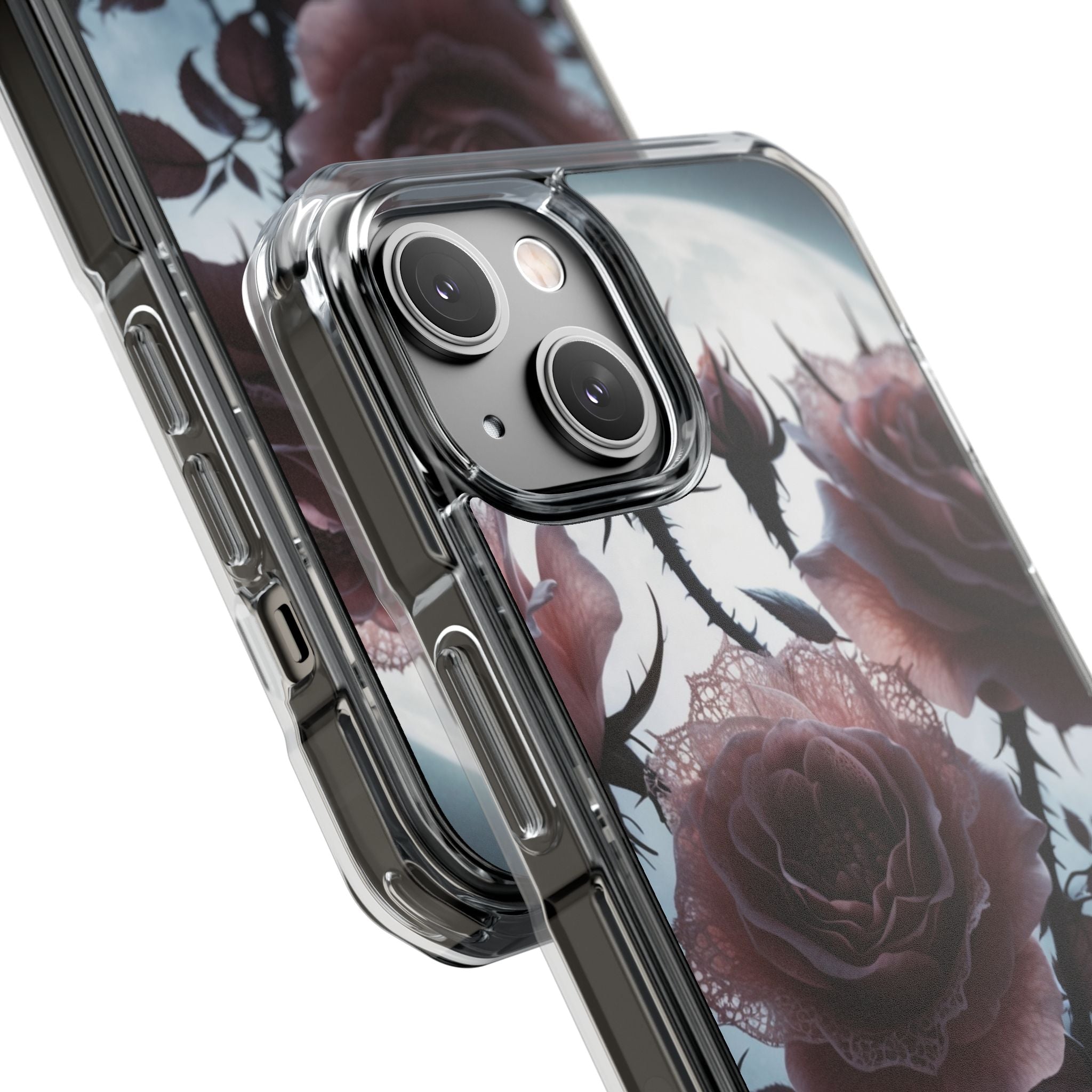 Luminous Rose Thorns iPhone 14 Case - Impact