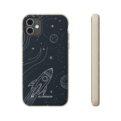 Cosmic Doodle Adventure | Biodegradable Phone Case