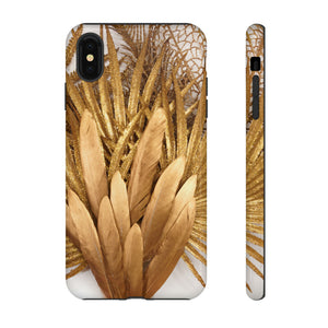 Gold Feather - Protective Phone Case