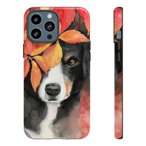 Aquarell Hund - Schutzhülle fürs Handy