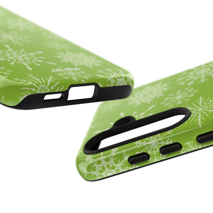 Snowflakes Dance Whimsically - Samsung Case