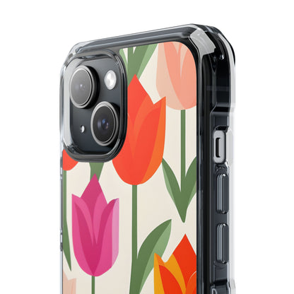Vibrant Tulip Array iPhone Case - Impact