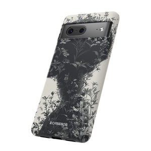 Botanical Silhouette Essence | Protective Phone Case for Google Pixel