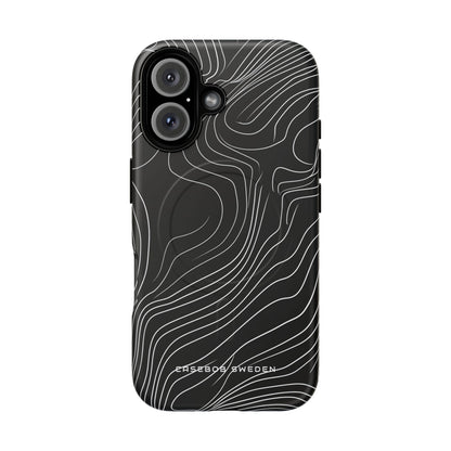 Contour Waveform Flow iPhone 16  Tough+ Phone Case