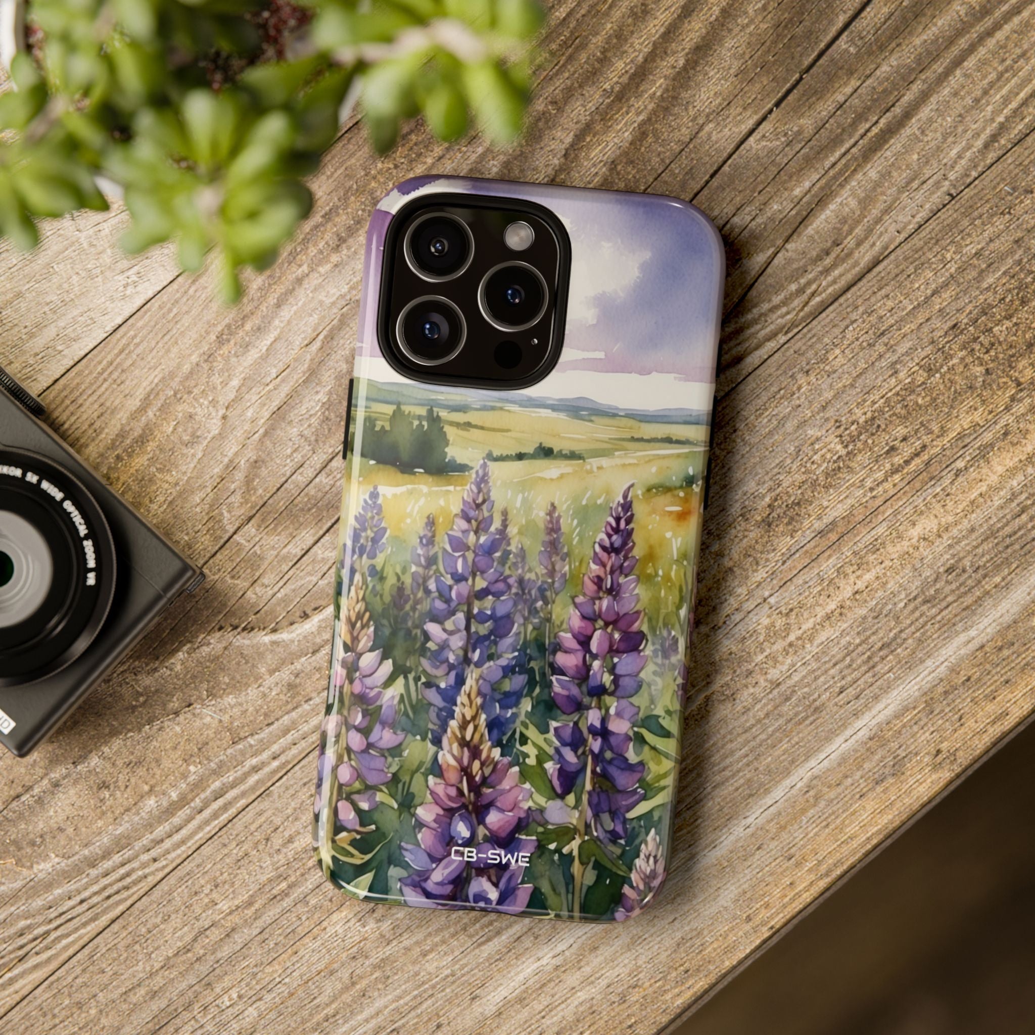 Lupins Dance Light - iPhone Case