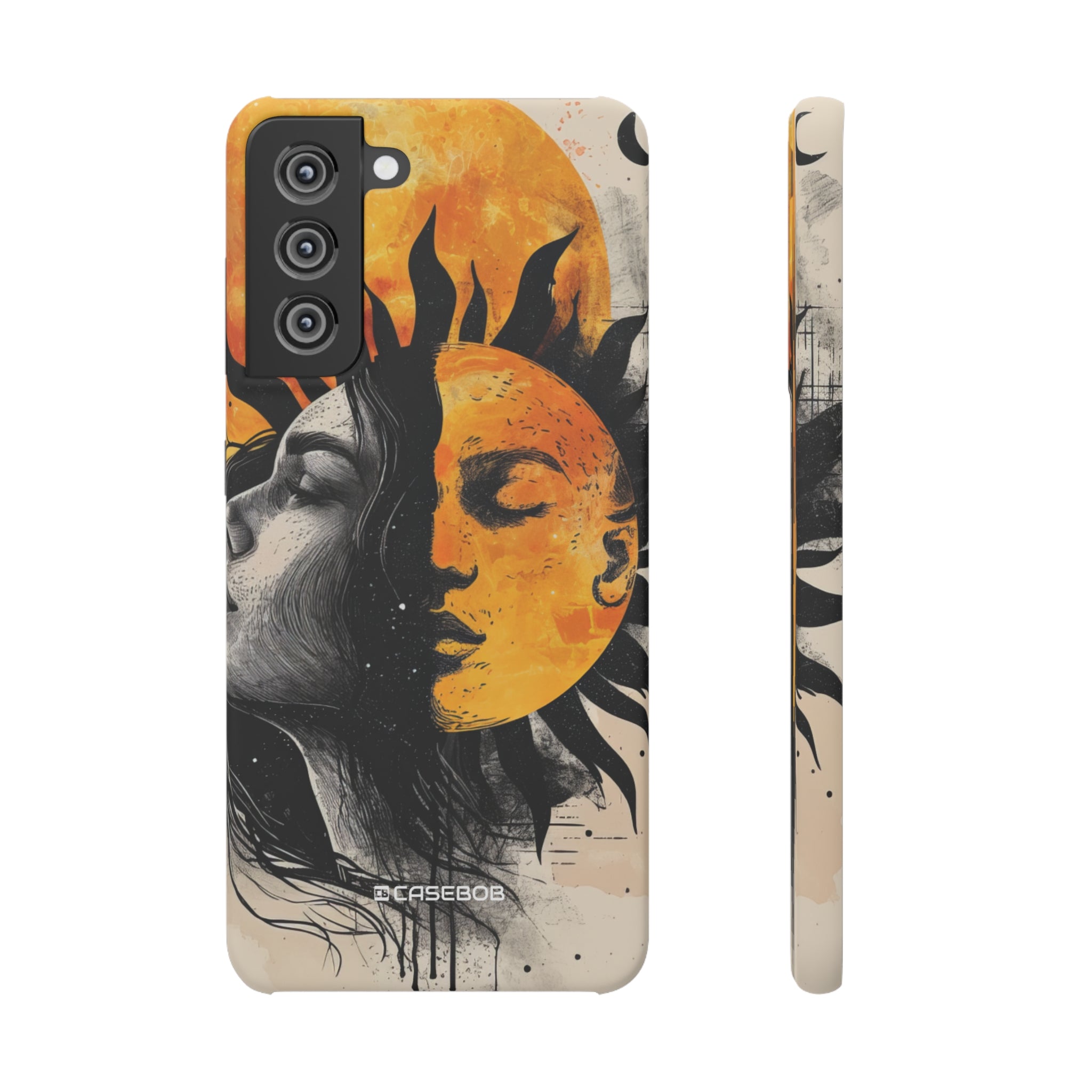 Sunlit Duality | Slim Phone Case for Samsung