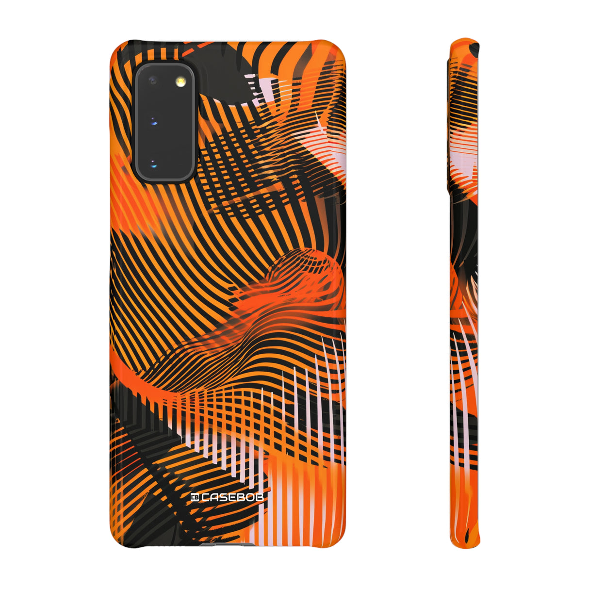 Pantone Tangerine Design | Handyhülle für Samsung (Slim Case)