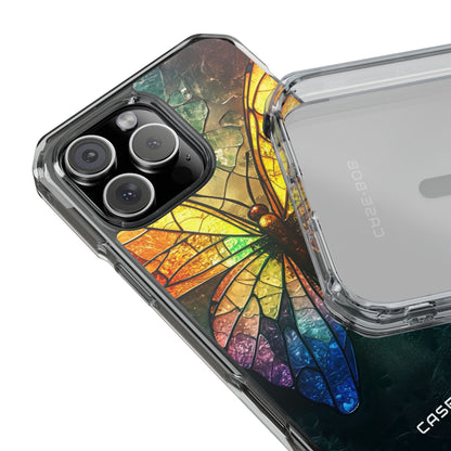 Stained Glass Butterfly iPhone 16 Pro Max Case - Impact