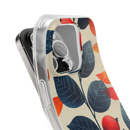 Autumn Nature Pattern - Flexi iPhone 16 Phone Case