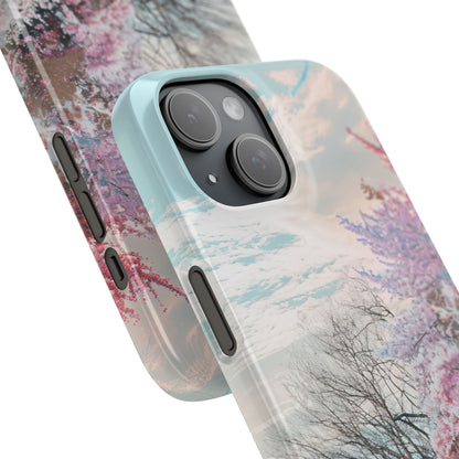 Spring Dreamscape - Slim iPhone 15 Phone Case