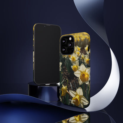 Golden Daffodils Bloom - iPhone Case