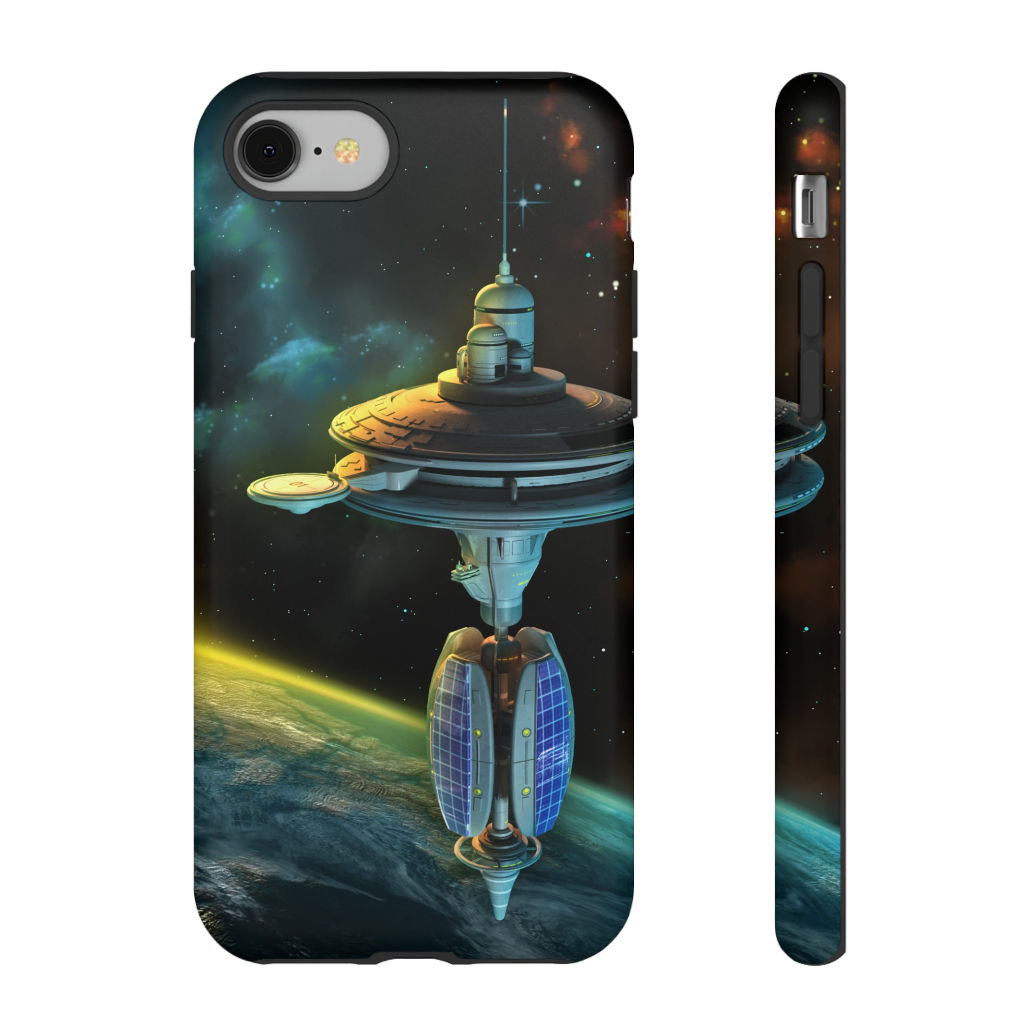 Station in Gorgeous Space - Protective Phone Case