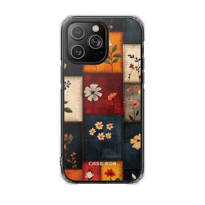 Patchwork Blooms iPhone 14 Pro Max Case - Impact