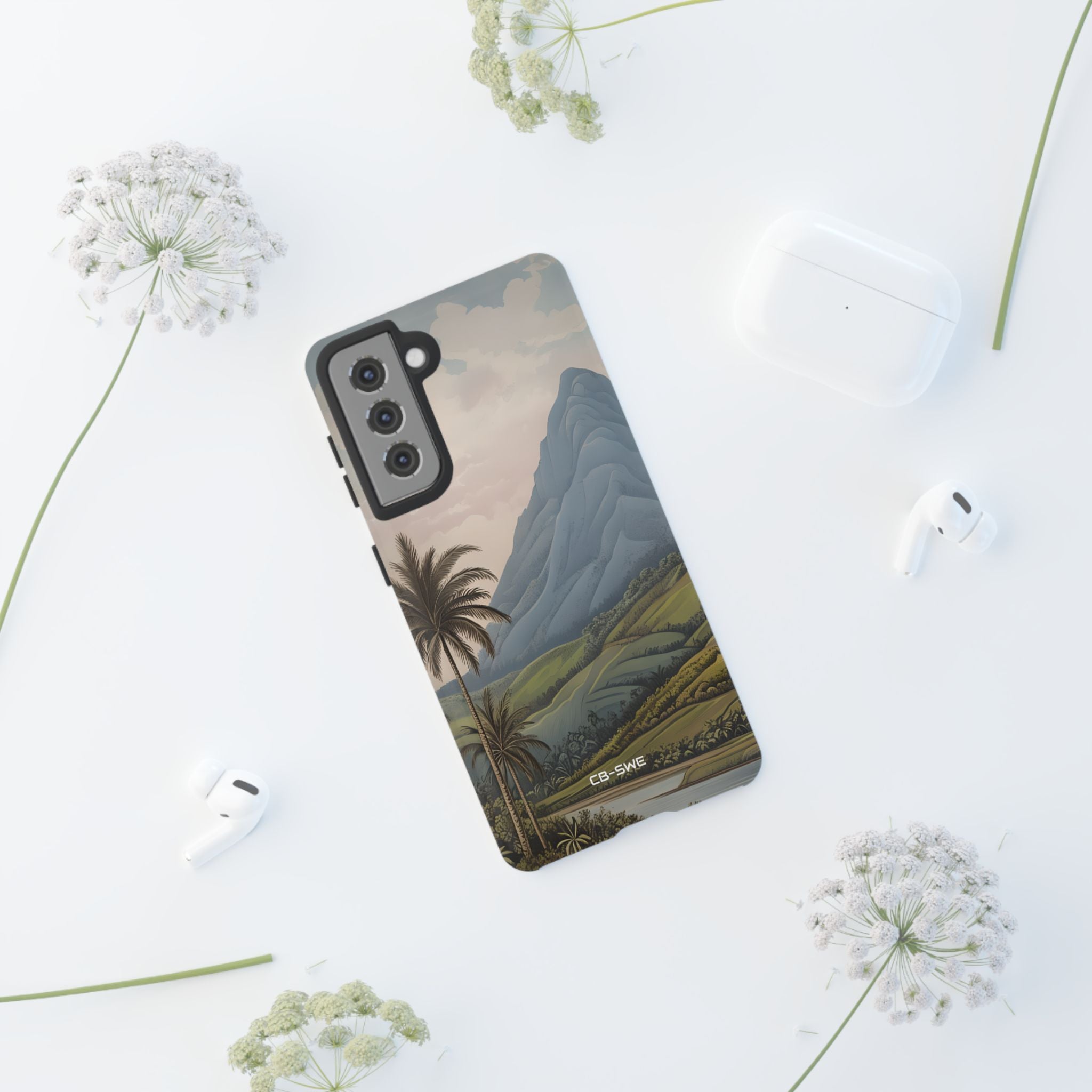 Serene Mountain Oasis - Samsung Case