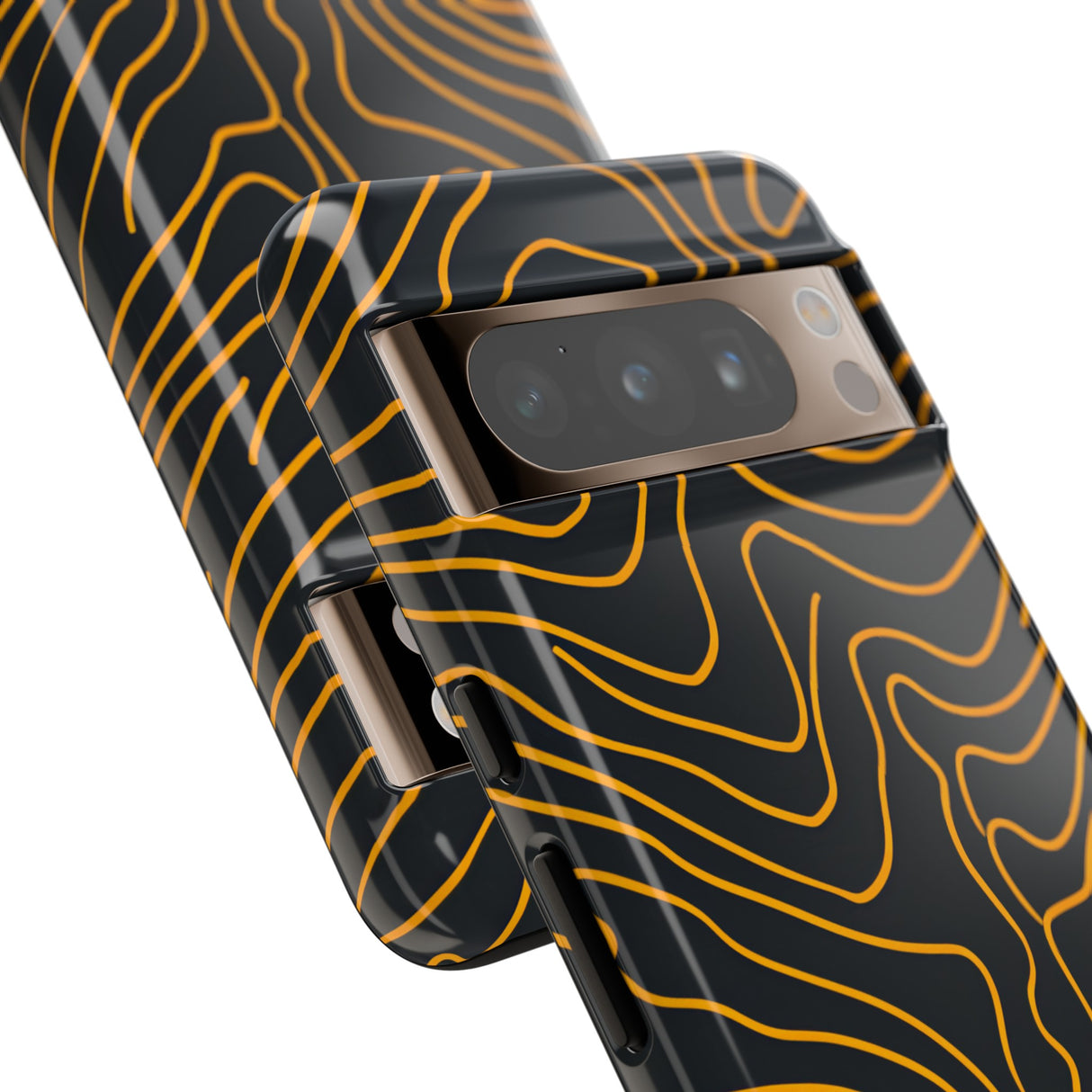 Linear Yellow Chic - Protective Phone Case