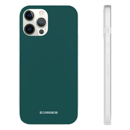 Deep Jungle Green | Phone Case for iPhone (Flexible Case)