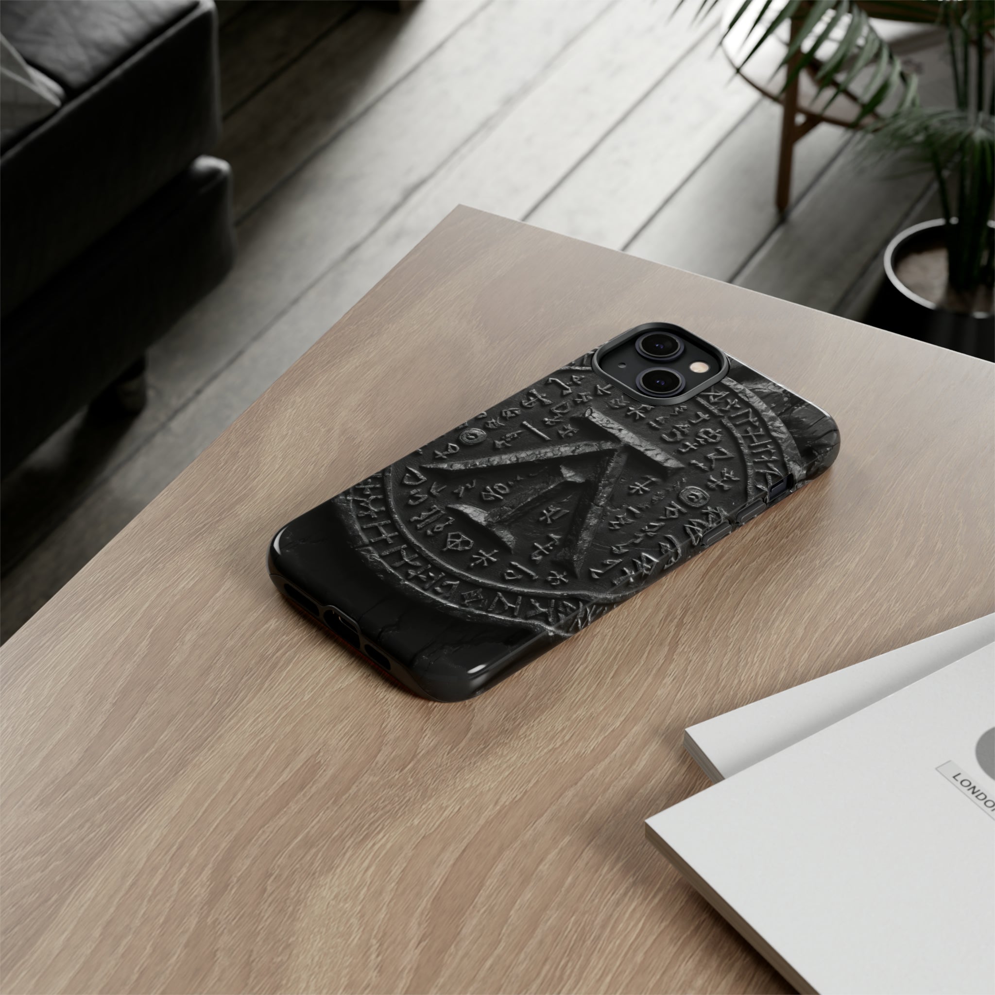 Norse Myth Runes Emblem - Protective Phone Case