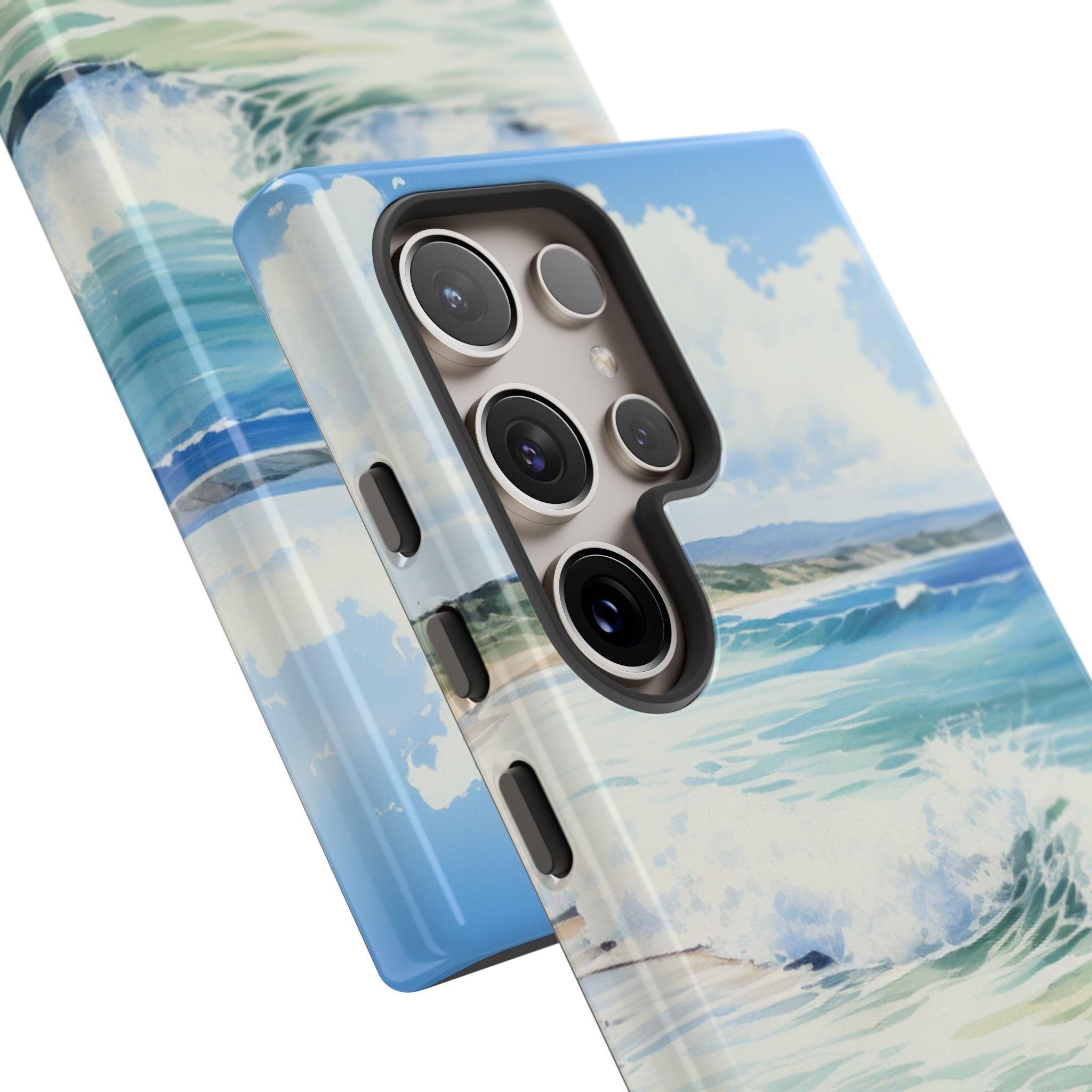 Foamy Wave Breeze Samsung S24 Ultra Case - Tough