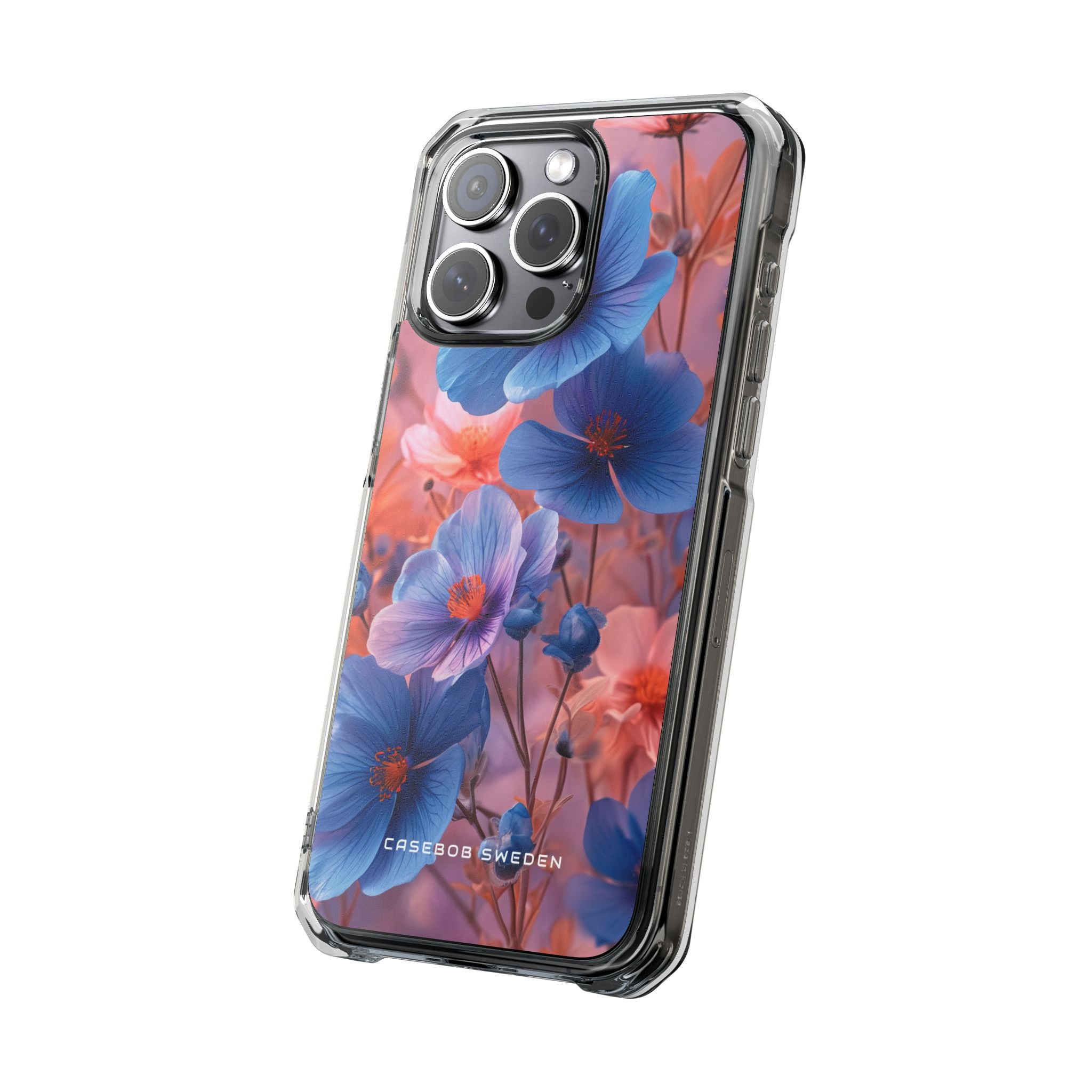 Ethereal Floral Symphony iPhone 15 - Clear Impact Phone Case