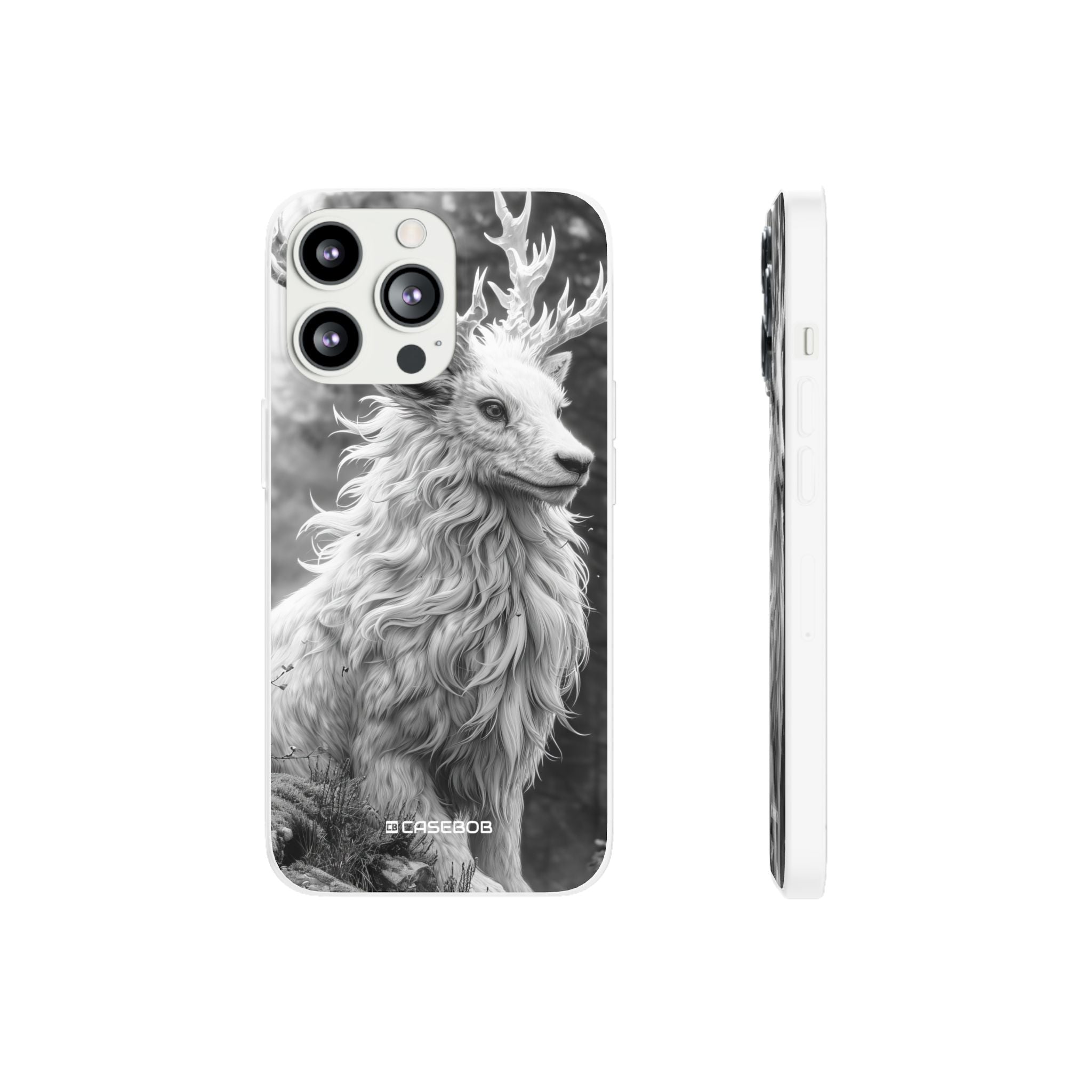 Majestic Forest Guardian | Flexible Phone Case for iPhone