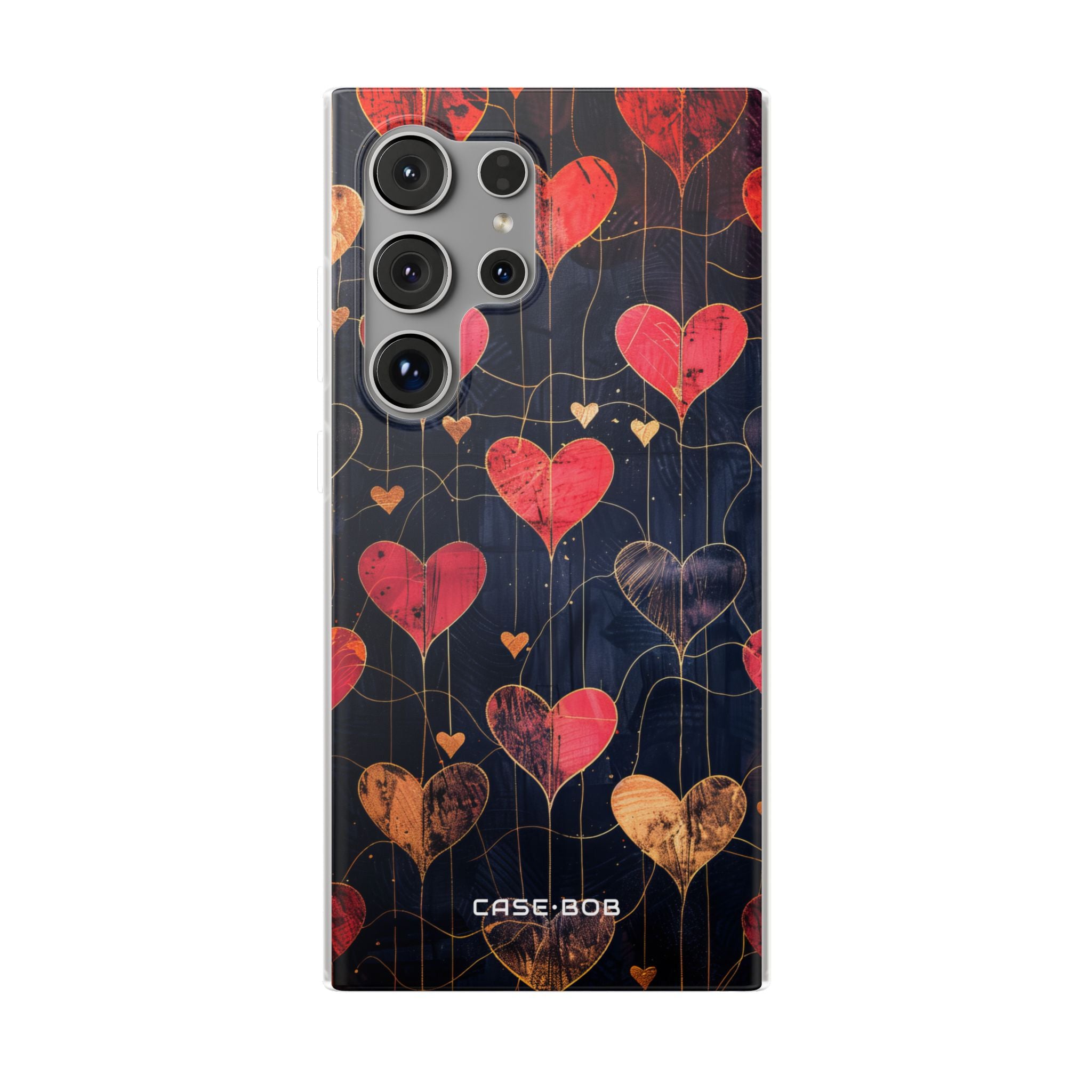 Golden Hearts Network Samsung S24 Ultra Case - Soft