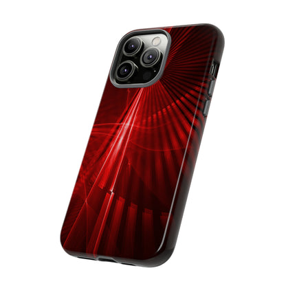 Red Disco Lights - Protective Phone Case