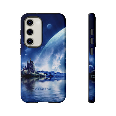 Landscape in fantasy planet - Protective Phone Case