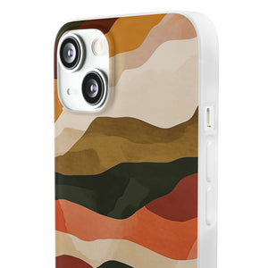 Earth Tone Pattern | Phone Case for iPhone (Flexible Case)