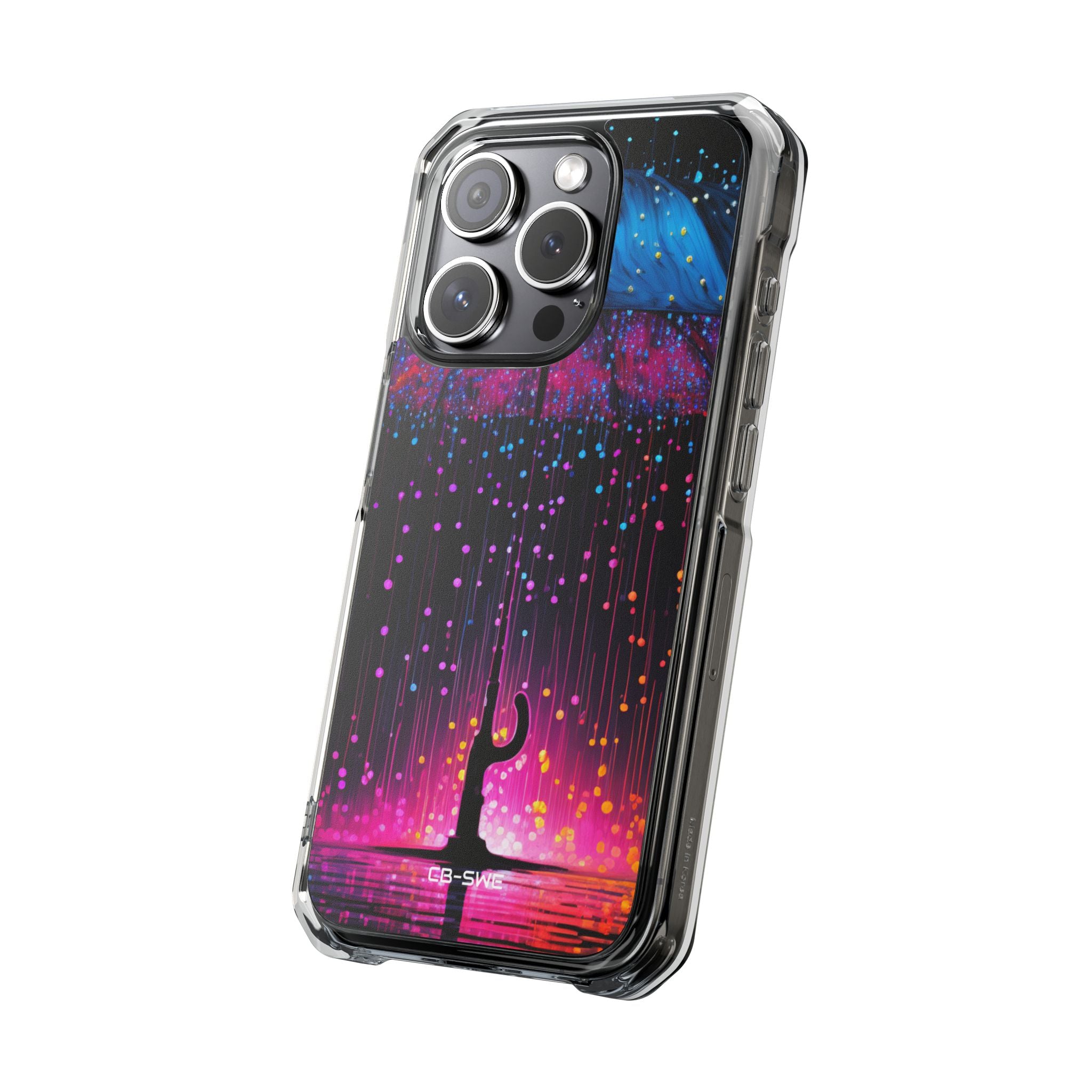 Illuminated Rain Dance iPhone Case - Impact