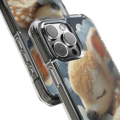Dreaming Fawn Sleeps iPhone Case - Impact