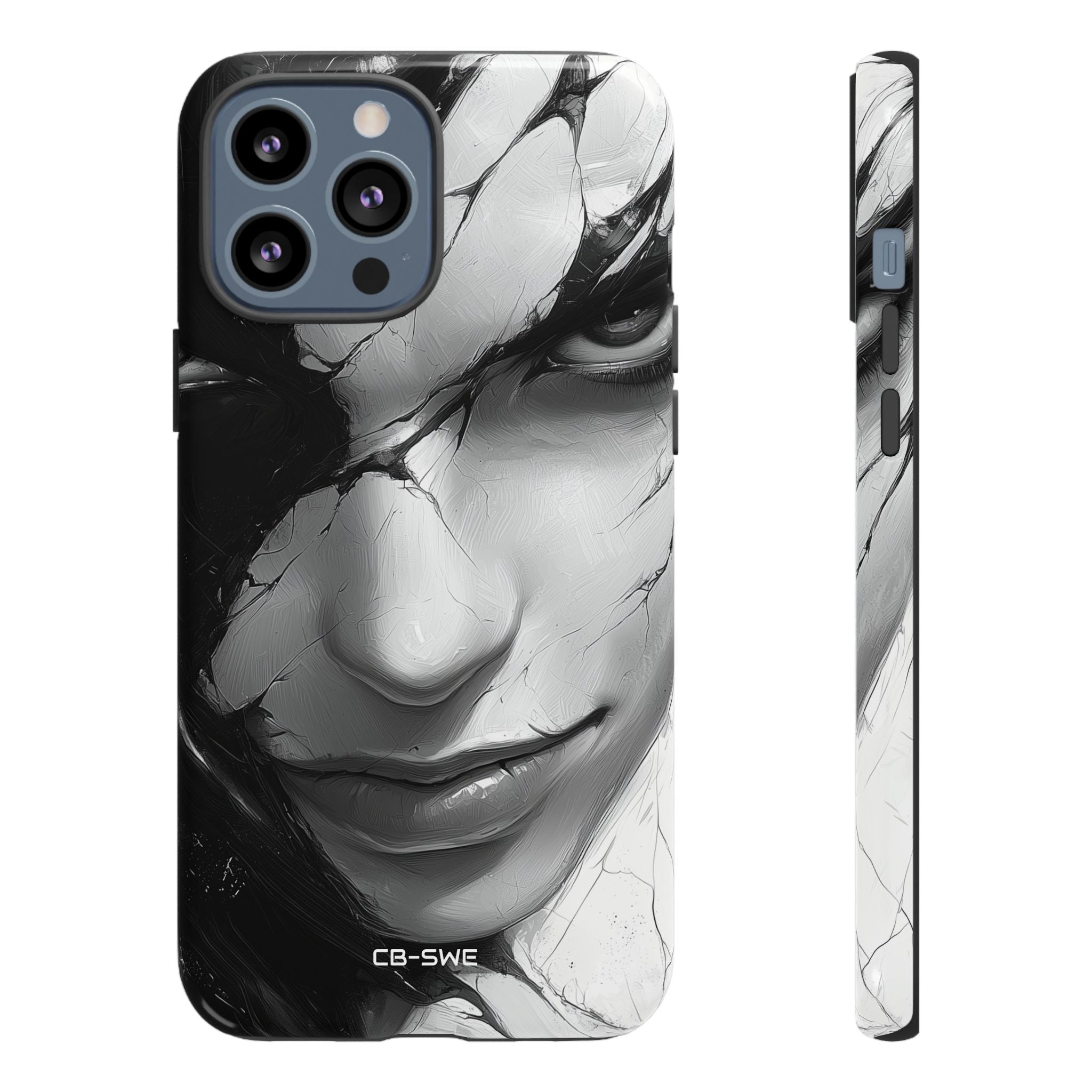 Shattered Gaze Reflects - iPhone Case