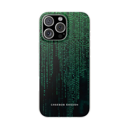 Matrix Gradient Flow iPhone 16 - Flexi Phone Case