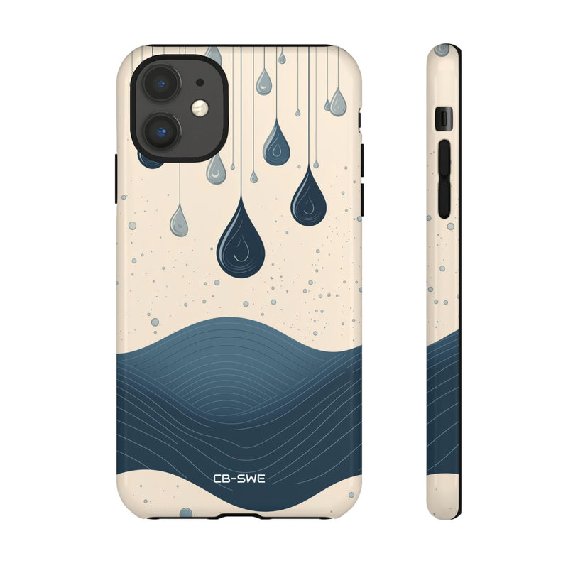 Gentle Waves Flow - iPhone Case