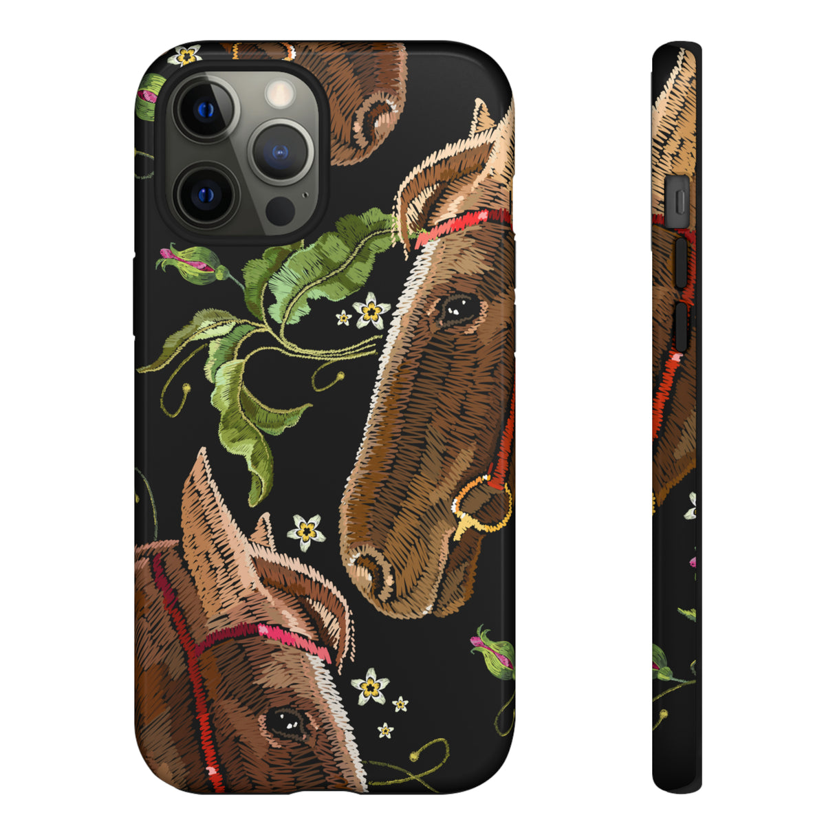 Horse Drawing - Protective Phone Case