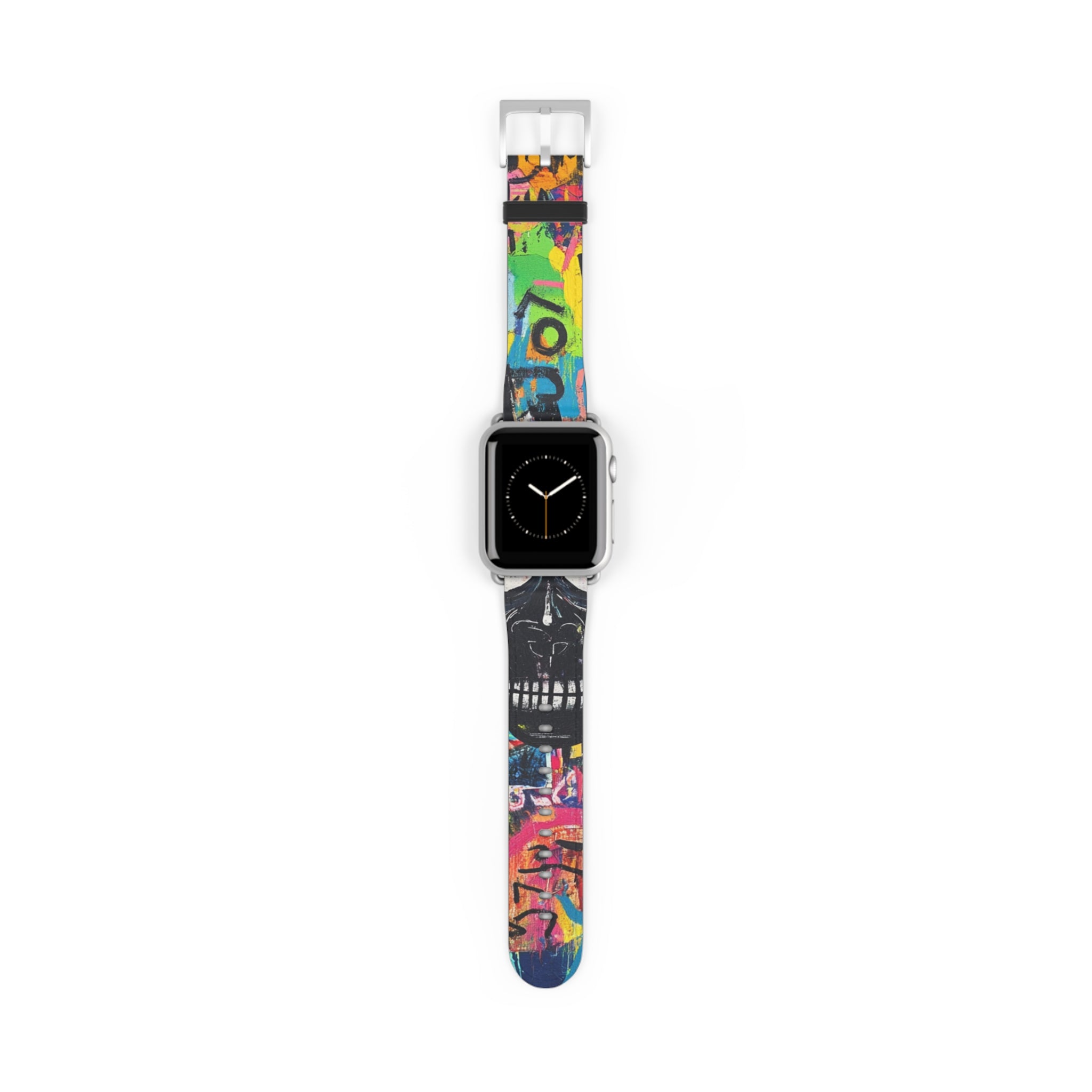Neon Skull Burst - Watch Band