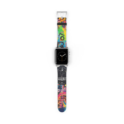 Neon Skull Burst - Watch Band