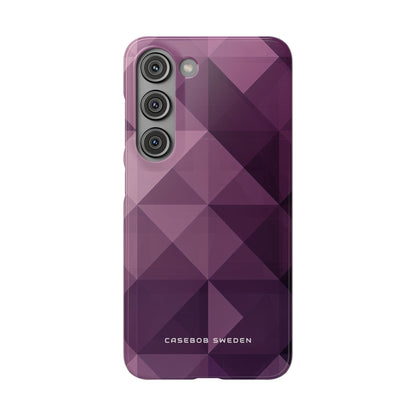 Gradient Purple Mosaic Samsung S23 - Slim Phone Case