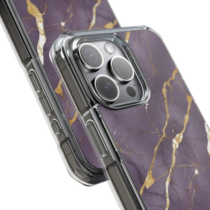 Golden Veins Flowing iPhone Case - Impact