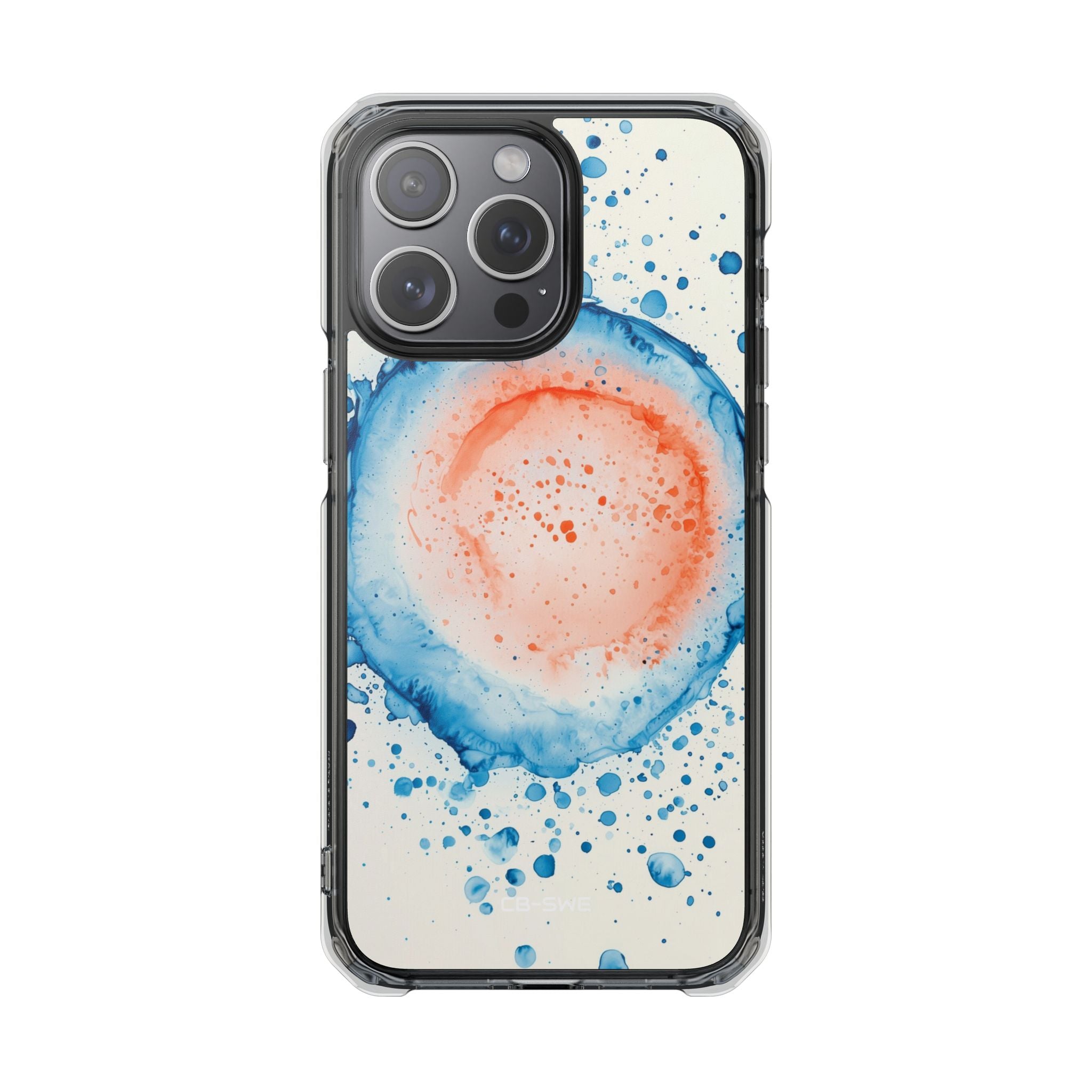 Vibrant Waves Dance iPhone Case - Impact