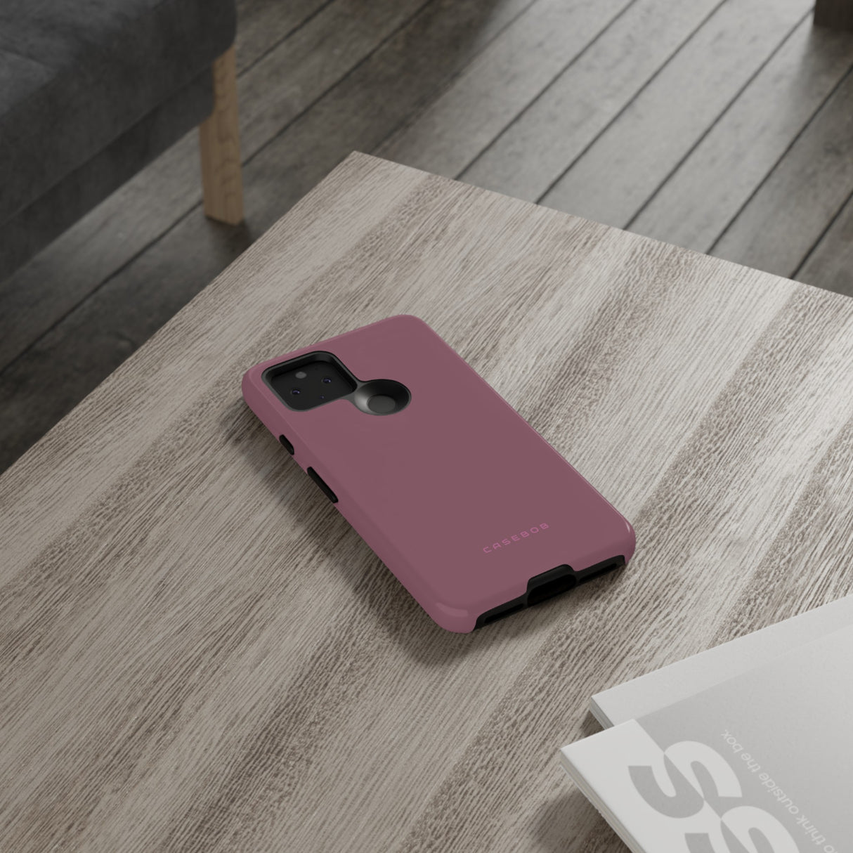 Mauve Taupe - Protective Phone Case