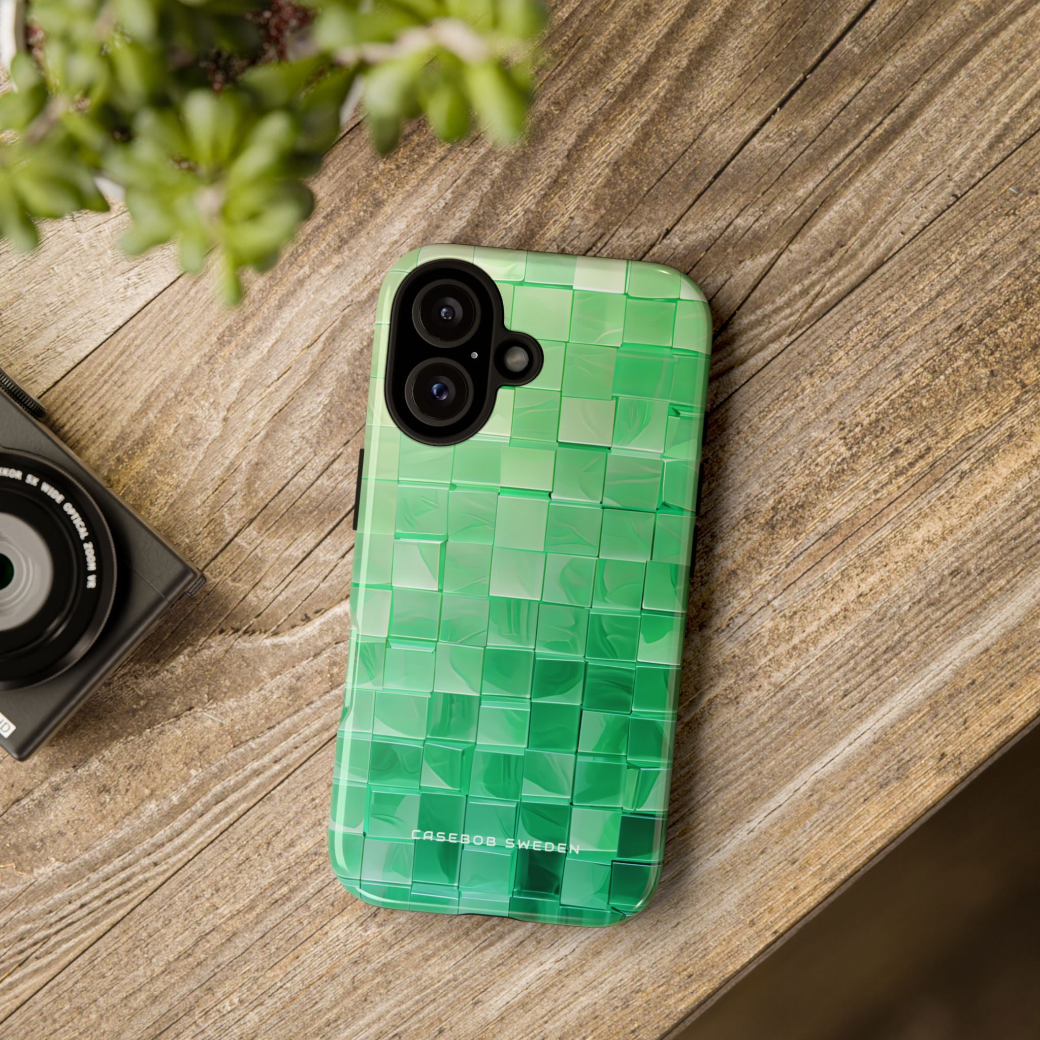 Gradient Verdegrid iPhone 16 - Tough Phone Case