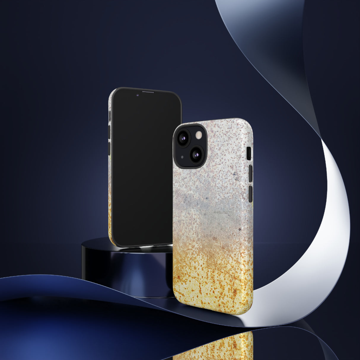 Gold Abstract - Protective Phone Case