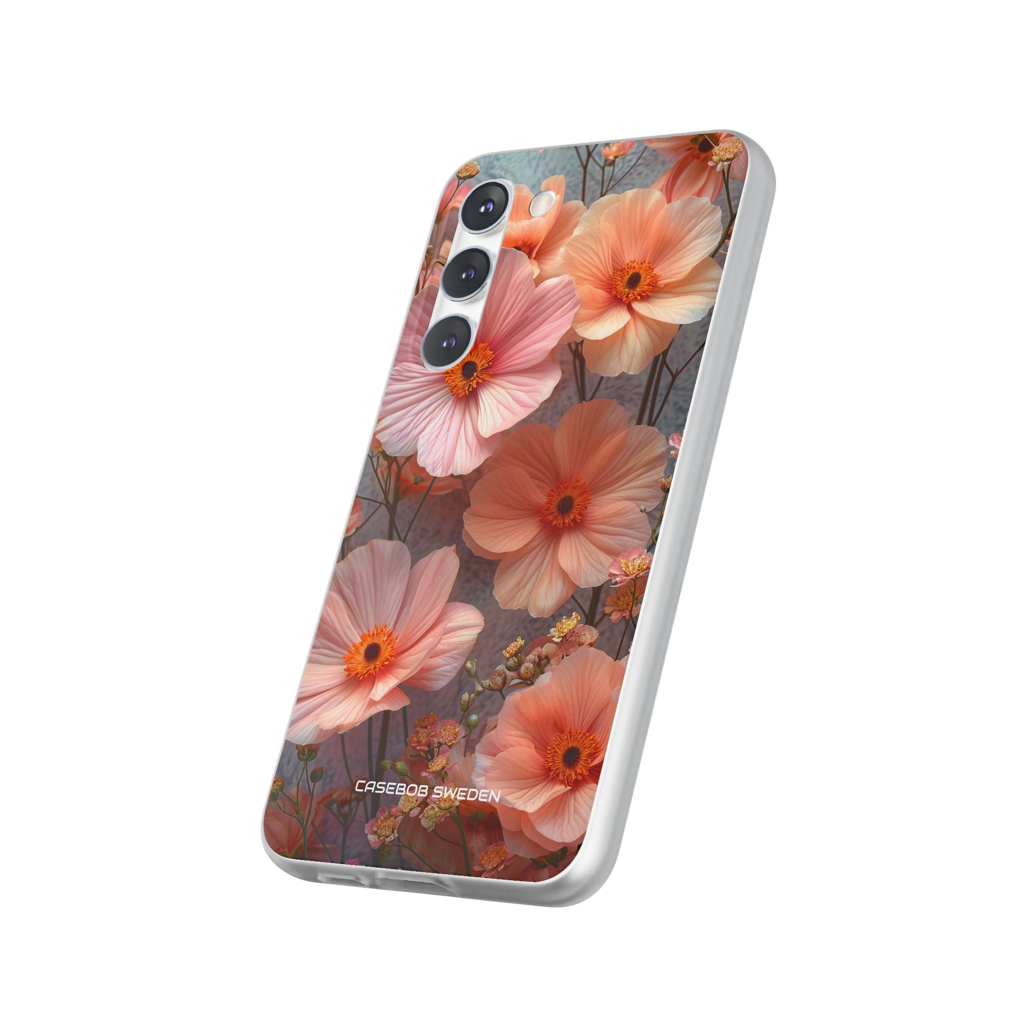 Serene Botanical Blooms - Flexi Samsung S23 Phone Case