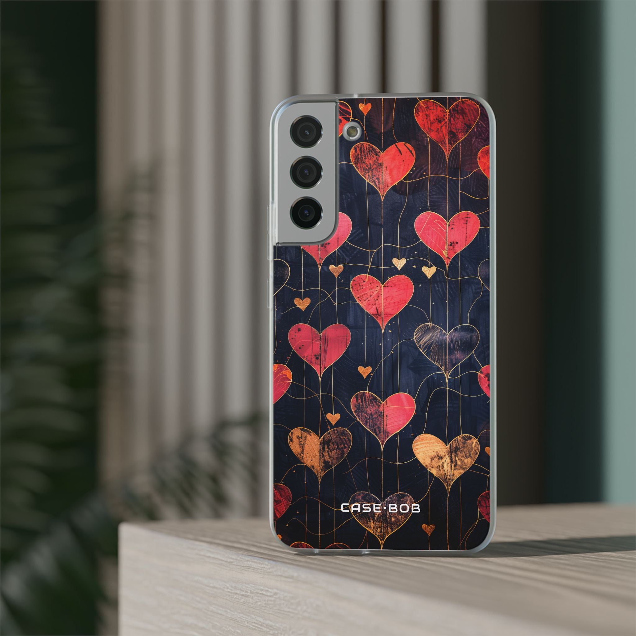 Golden Hearts Network Samsung S22 Plus Case - Soft