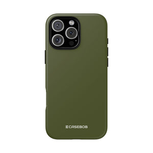 Olive Echoes: Minimalist Serenity - for iPhone 16